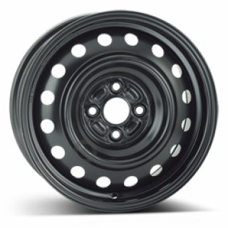 Stahlrad (schwarz) | 6x15 ET45