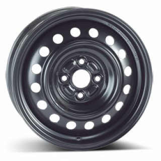 Stahlrad (schwarz) | 6x15 ET45