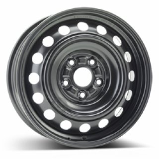Stahlrad (schwarz) | 6,5x16 ET45