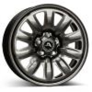 Hybrid Stahlrad (anthrazit) | 6,5x16 ET50